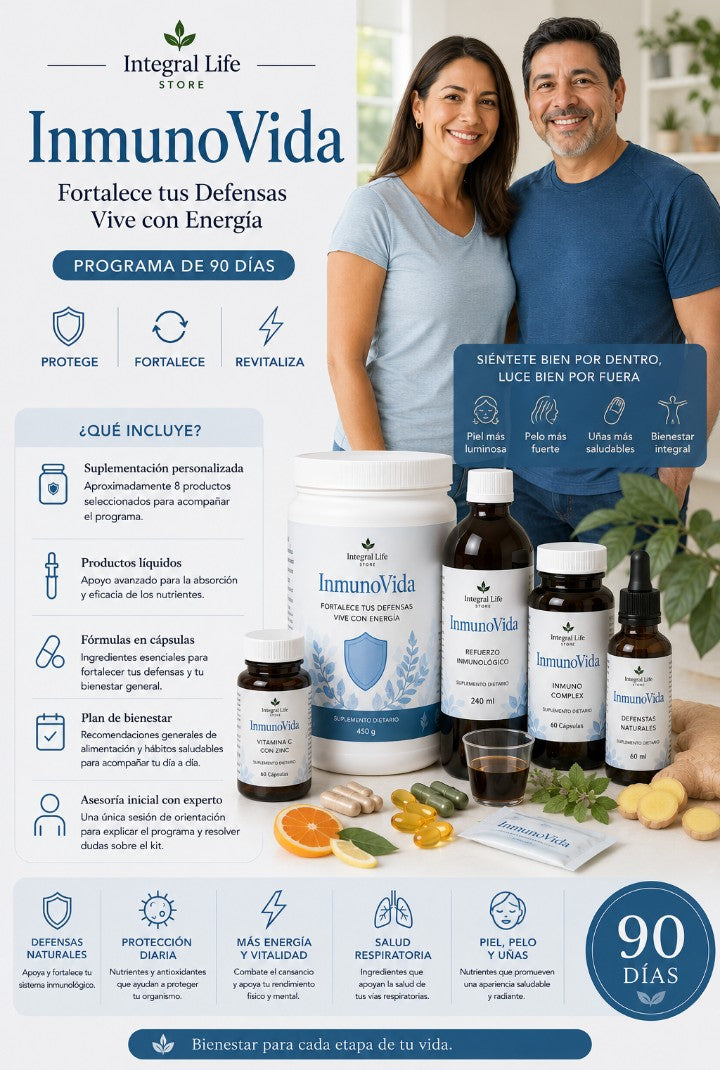 InmunoVida Kit Personalizado para el Bienestar Integral y las Defensas Naturales