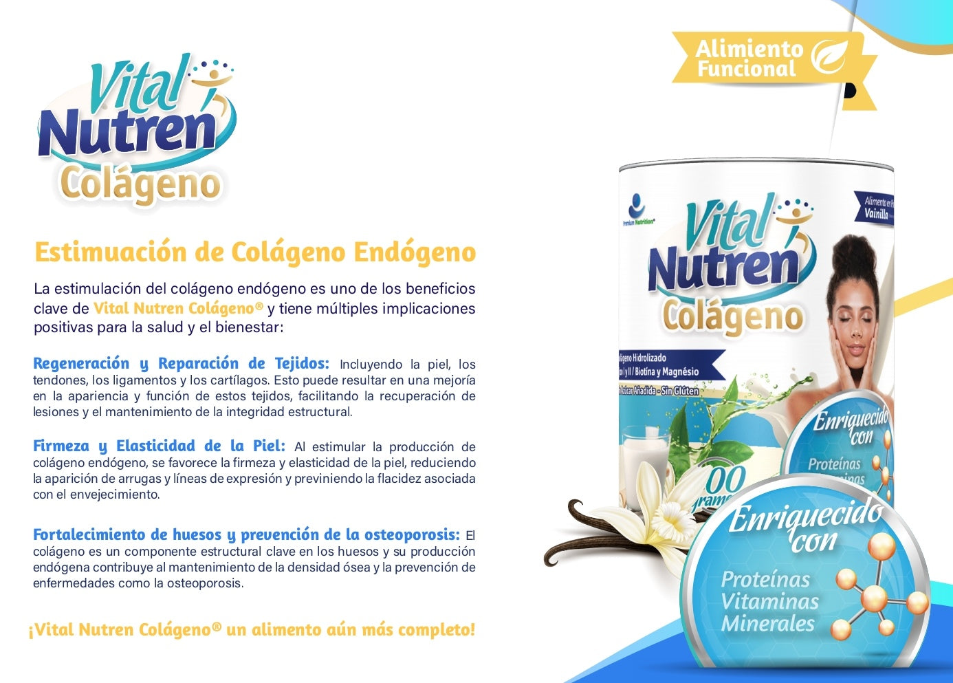 Alimento Funcional-Colágeno-Vital Nutren®