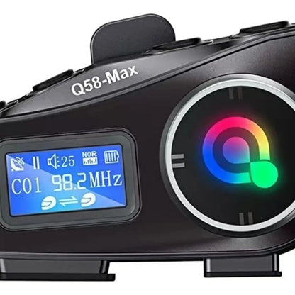 MotoMedia Link Pro: Tu intercomunicador inteligente con pantalla LCD y Uudio Mezclado