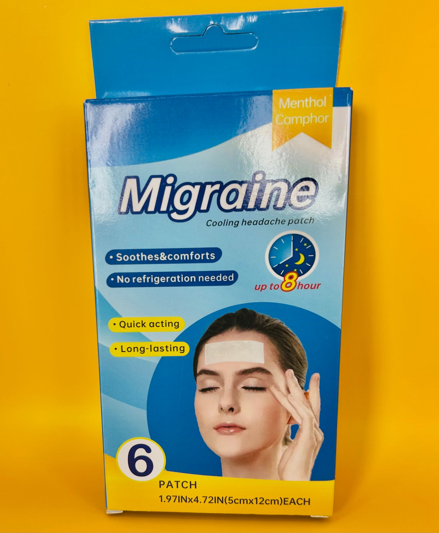 Parches para Migraña o Dolor de Cabeza