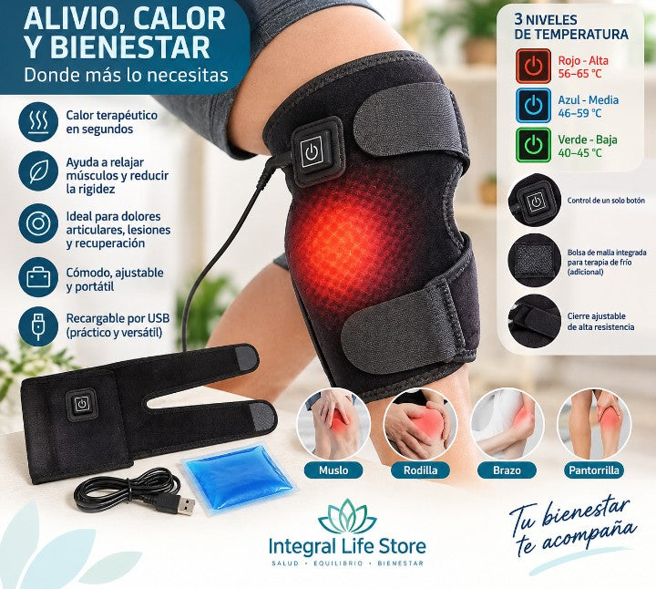 Rodilla Comfort, Terapia de Calor