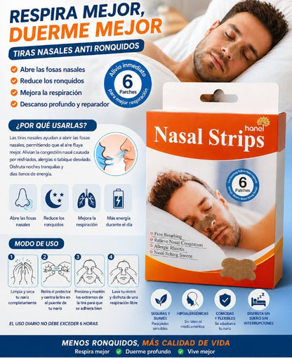 Parches Nasales Strips