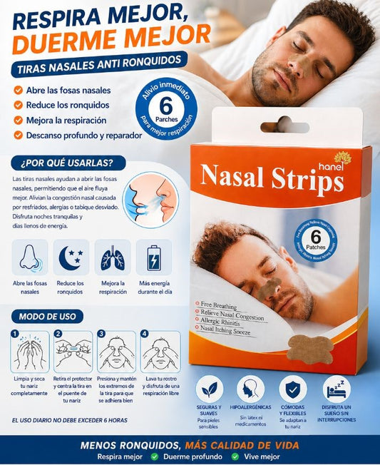 Parches Nasales Strips