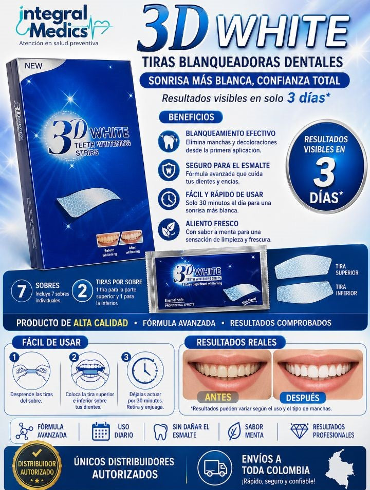 Parches- Tiras- Dientes- Blanqueamiento