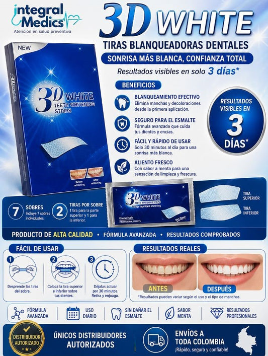 Parches- Tiras- Dientes- Blanqueamiento