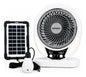 Ventilador Portátil 8 Pulgadas  Solar-Multifuncional