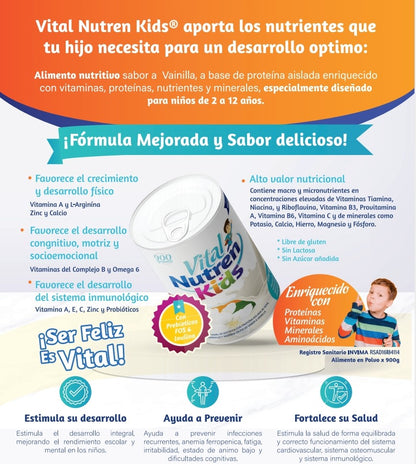 Alimento Funcional Niños -Vital Nutren® Kids