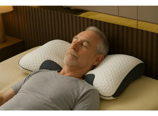 Almohada ergonómica ortopédica cervical antirronquidos