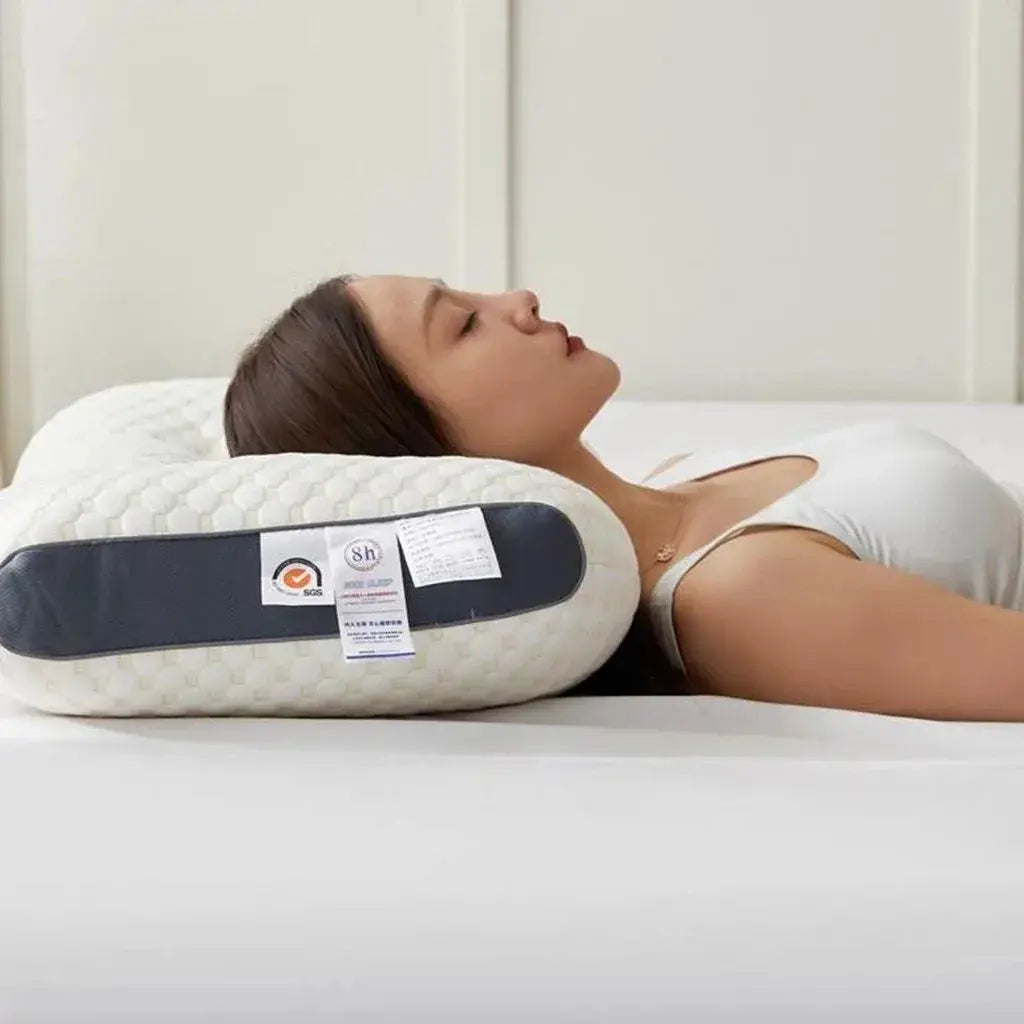 Almohada ergonómica ortopédica cervical antirronquidos