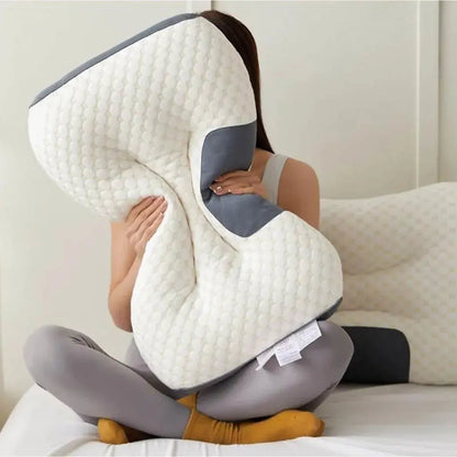 Almohada ergonómica ortopédica cervical antirronquidos