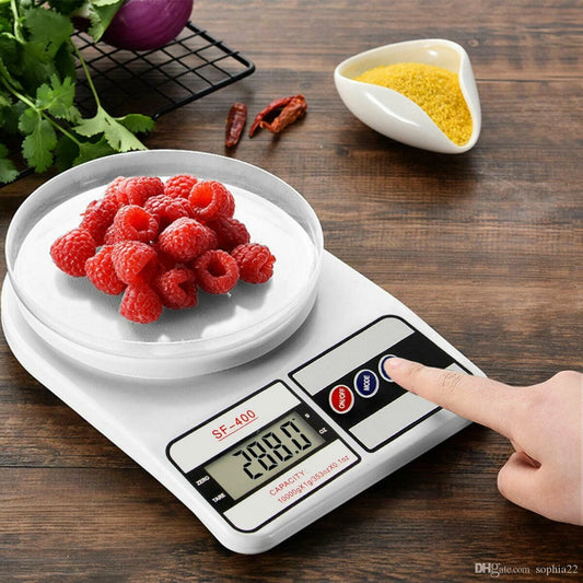 Báscula de cocina digital LCD electrónica de 5 kg - peso de alimentos