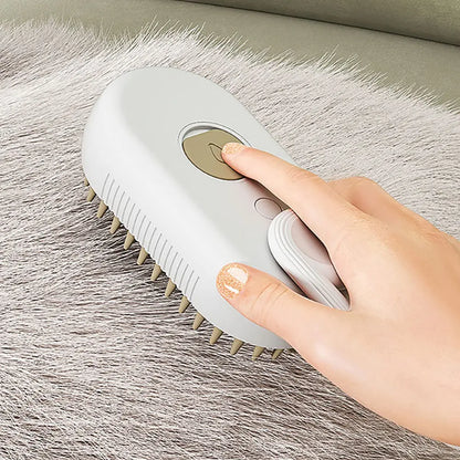 SteamBrush Pets: El poder del vapor para un pelaje suave, limpio y sin nudos.
