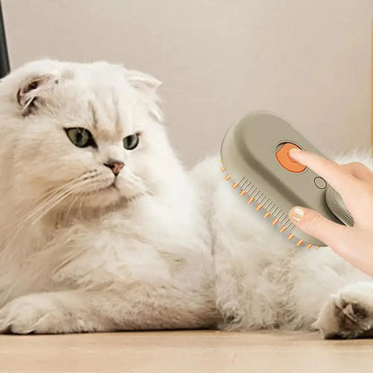 SteamBrush Pets: El poder del vapor para un pelaje suave, limpio y sin nudos.