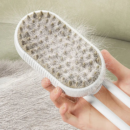 SteamBrush Pets: El poder del vapor para un pelaje suave, limpio y sin nudos.