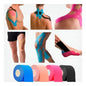KineticShield: Protección invisible para tus músculos y articulaciones-La cinta de kinesiología 100% original de nivel profesional. Impermeable, transpirable y diseñada para proteger tus articulaciones hasta por 3 días.