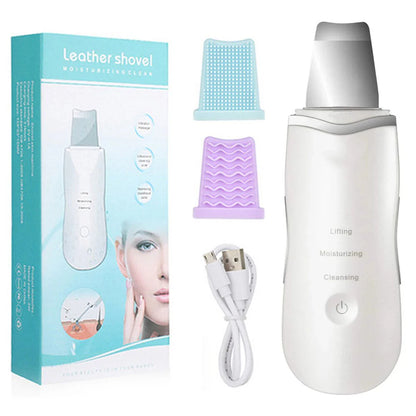 Máquina exfoliante facial con pala, espátula exfoliante ultrasónica