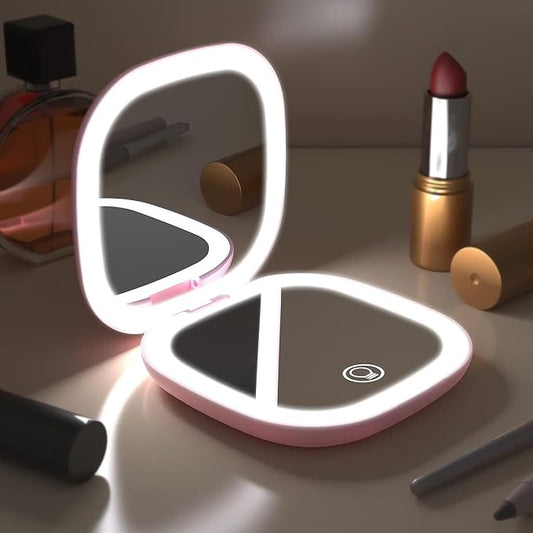 FocusGlow Espejo: El aumento ideal para un  rostro impecable en segundos.
