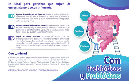 Bebida Funcional Rica en Fibra- Fitbless