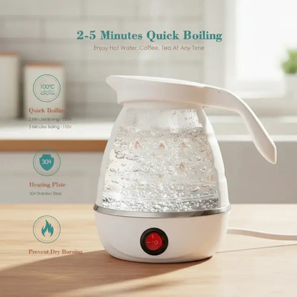 FlexiKettle Pro: Se dobla para guardarse, se estira para disfrutarse.100% Original