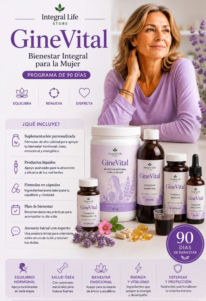 GineVital Kit Personalizado para el Bienestar Integral de la Mujer