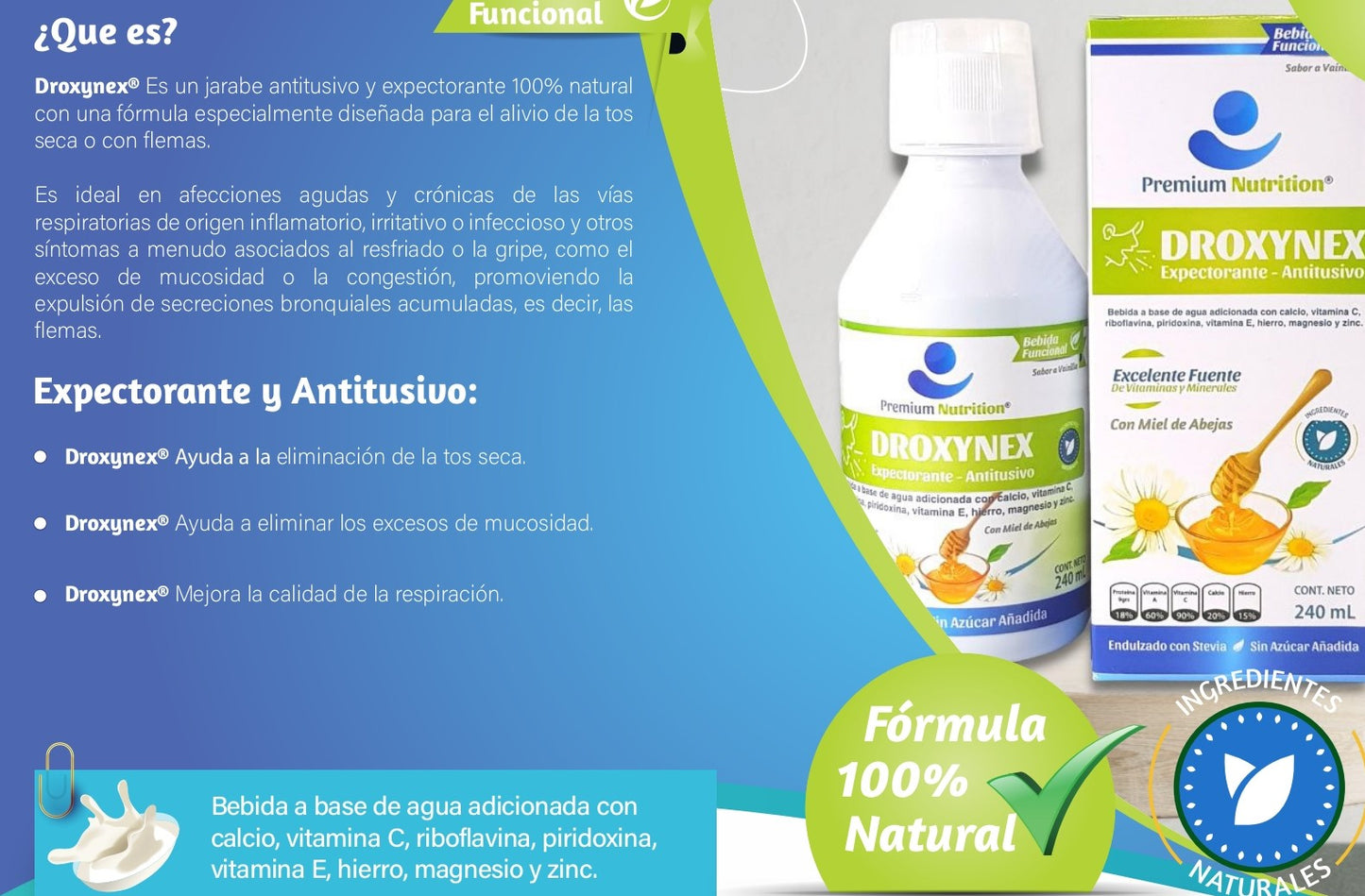 Droxinex Jarabe Para La Tos