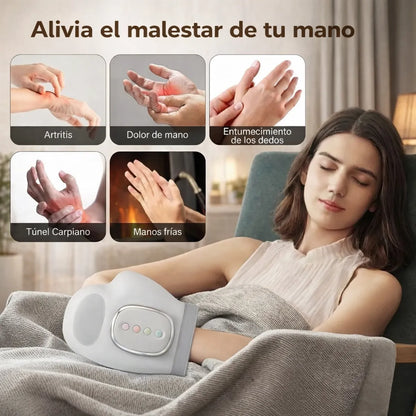 Masajeador Manos -Airbag Calor - Guante