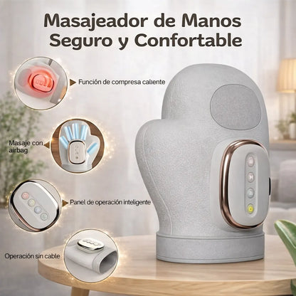 Masajeador Manos -Airbag Calor - Guante