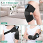 FlexGo Pro: Calor y masaje profundo donde más lo necesitas, El masajeador térmico articulado 100 % original. 5 niveles de calor, 3 modos de vibración y diseño ergonómico adaptable para rodillas, hombros y codos.