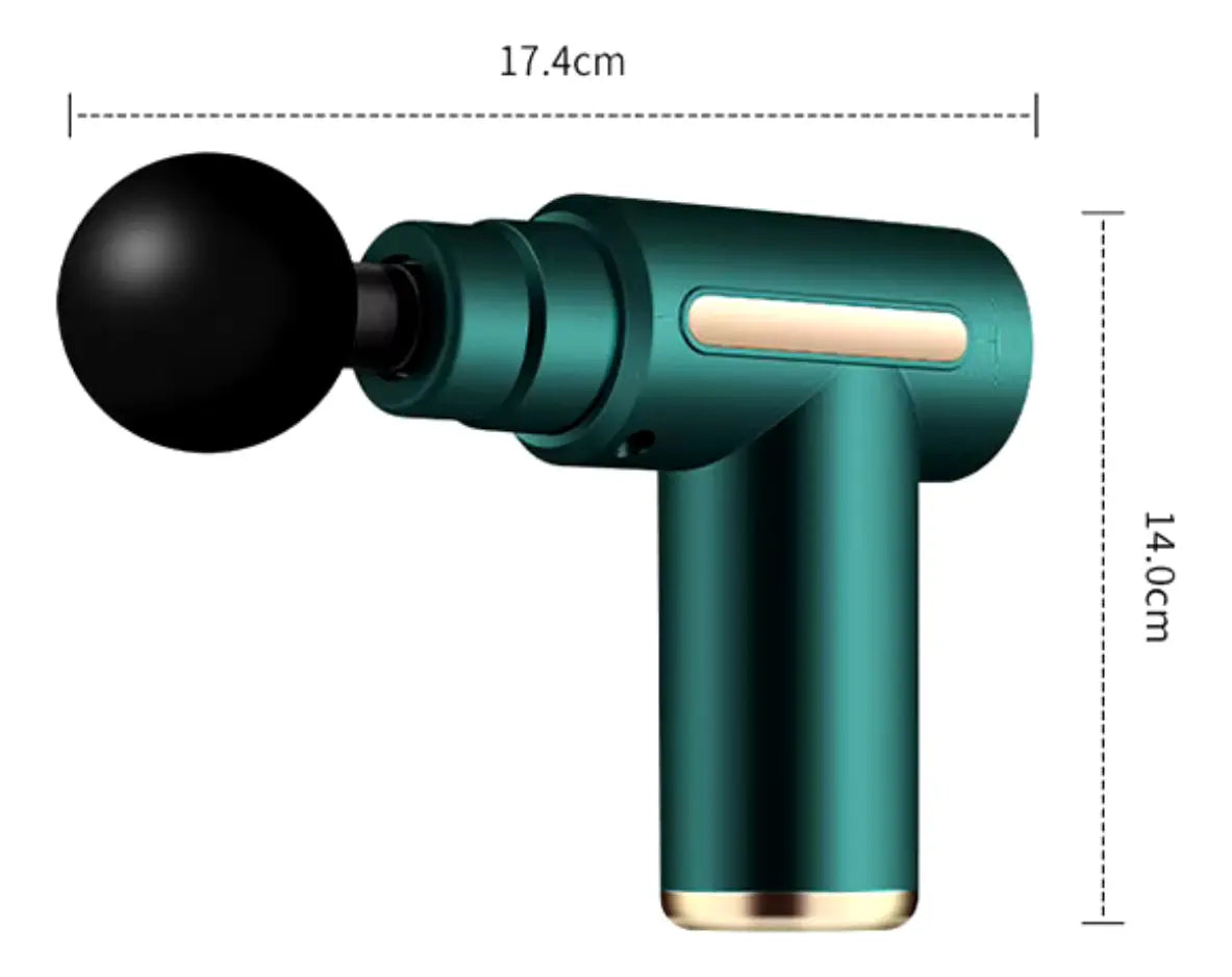 Pistola masajeadora para cuerpo Fisioterapia . Massageador Elétrico