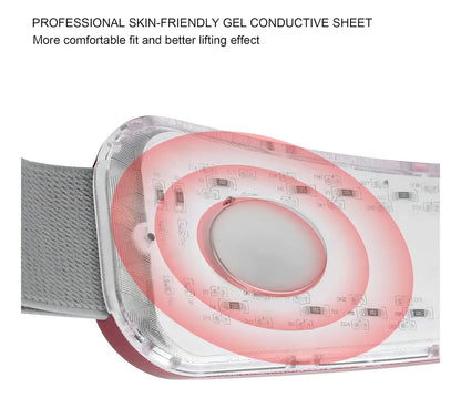 V-FaceGo: Define tu rostro, eleva tu belleza. El original. El reductor de papada inteligente 100% original. Terapia LED, microcorrientes EMS y control remoto para un perfil perfecto.
