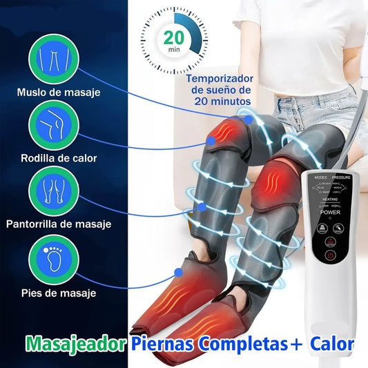 Masajeador Semi Profesional de Piernas Con Presión de Aire